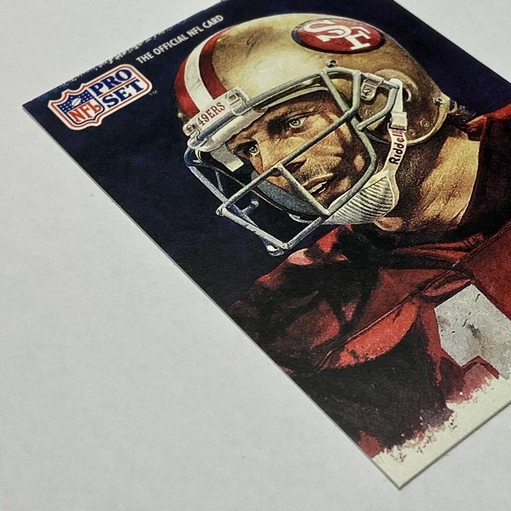 1991 Pro Set Joe Montana Quarterback 49ERS All NFC Team Official‎ NFL Card #387